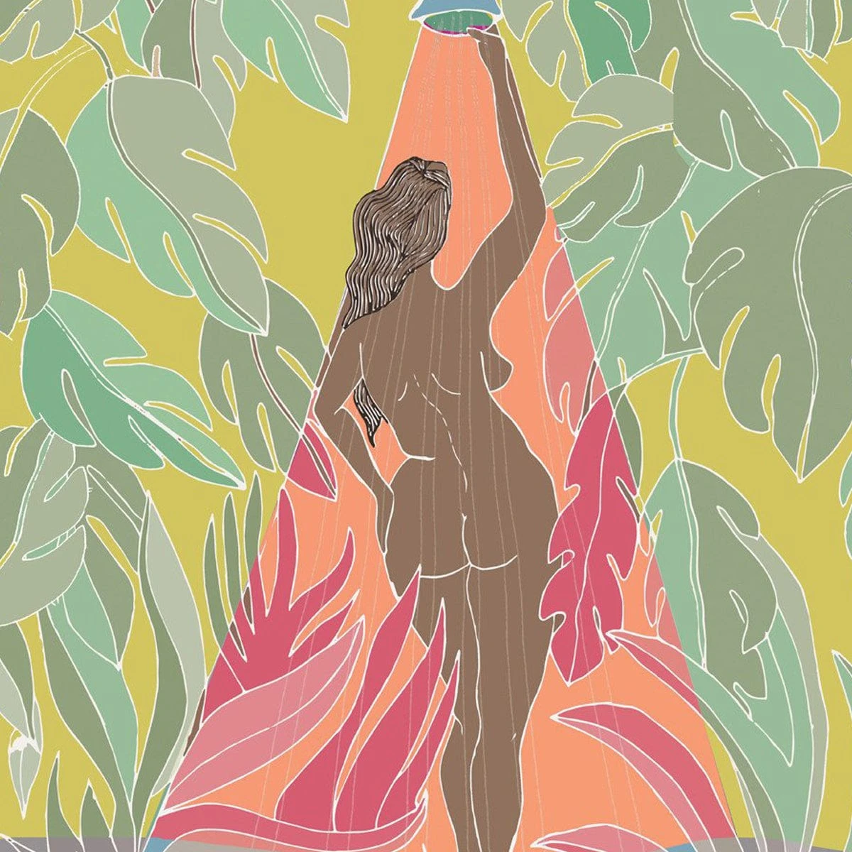 Shower Goals Art Print By Justina Blakeney 3 Shower Goals Art Print By Justina Blakeney