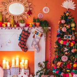 Colorful Pom Pom Garland -Jungalow 00 281ade4d 2a46 4ced 9d46 1748ccb71f94