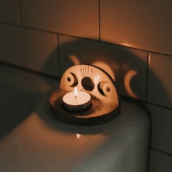 Celestial Moon Phase Tealight Candle Holder