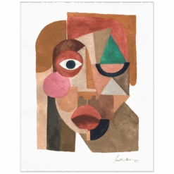 Face 1 Art Print By Justina Blakeney -Jungalow 1 d3a79e89 e924 42fc 8af3 05f806db2509