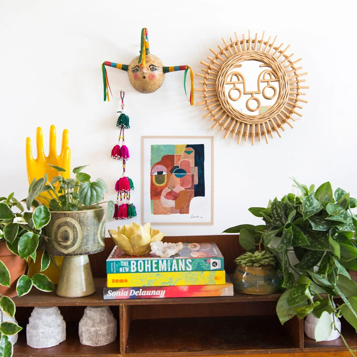 Face 2 Art Print By Justina Blakeney 7 Face 2 Art Print By Justina Blakeney - Image 5