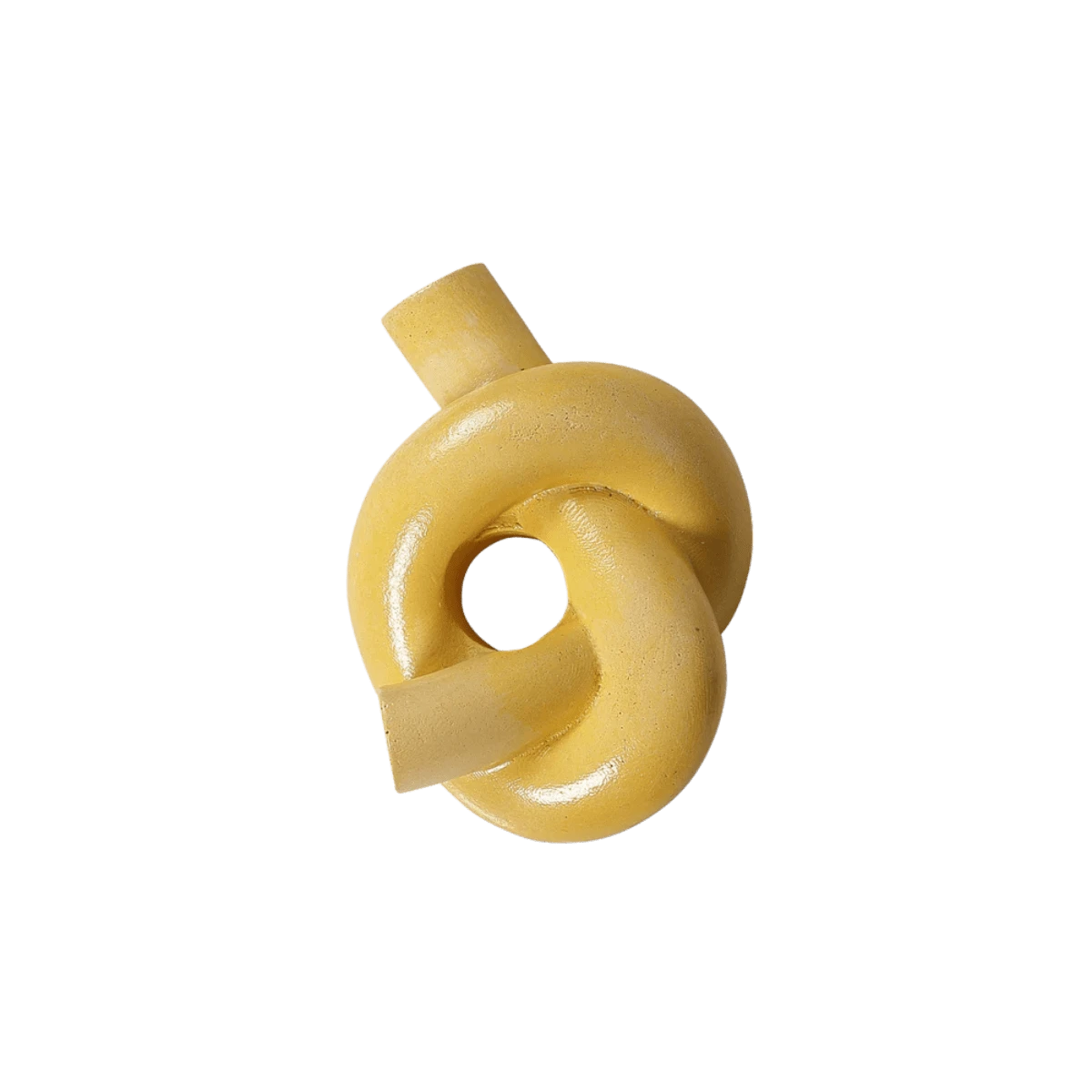 Mustard Knot Candle Holder 5 Mustard Knot Candle Holder - Image 3