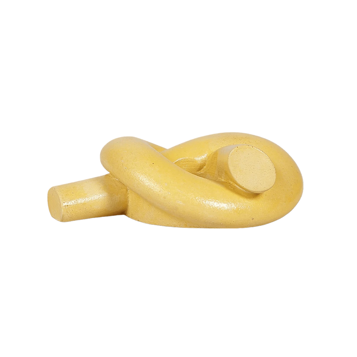 Mustard Knot Candle Holder 6 Mustard Knot Candle Holder - Image 4