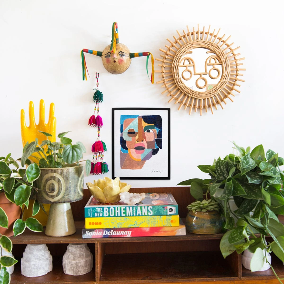 Face 4 Art Print By Justina Blakeney 7 Face 4 Art Print By Justina Blakeney - Image 5