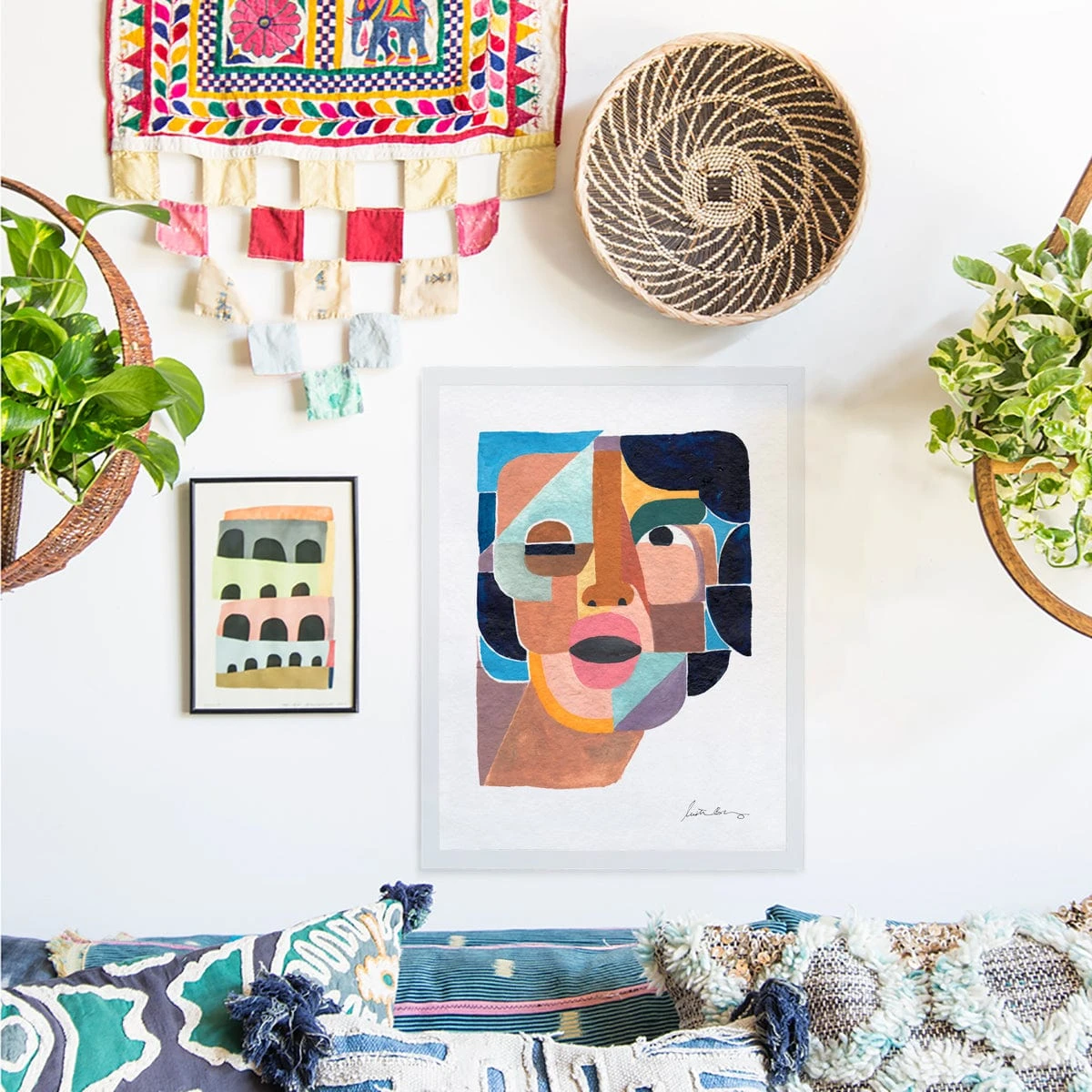 Face 4 Art Print By Justina Blakeney 8 Face 4 Art Print By Justina Blakeney - Image 6