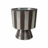 Koa Striped Pedestal Vase -Jungalow 7143 13 PhotoRoom