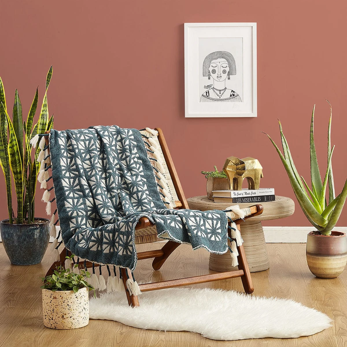 Planetarium Throw Blanket By Jungalow® 5 Planetarium Throw Blanket By Jungalow® - Image 3