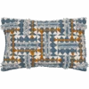 Blue Rabia Lumbar Pillow -Jungalow ASB002 1420 PhotoRoom