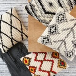 Jariti Shag Pillow 10 Jariti Shag Pillow -Jungalow BESGroup styleshot 201