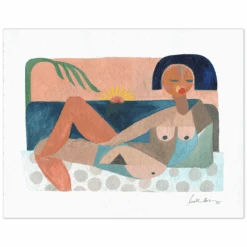 Nude Beach At Sunset Art Print By Justina Blakeney 12 Nude Beach At Sunset Art Print By Justina Blakeney -Jungalow Body 07928d77 ff4e 4300 938a cd137adda4a0