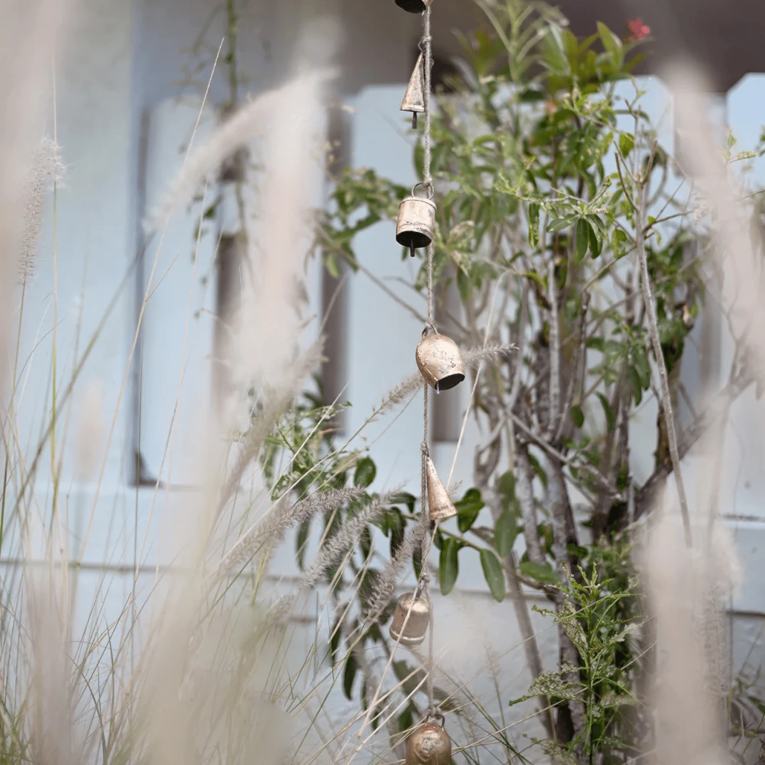 Ekaj Rustic Bell Hanging Garland 4 Ekaj Rustic Bell Hanging Garland - Image 2