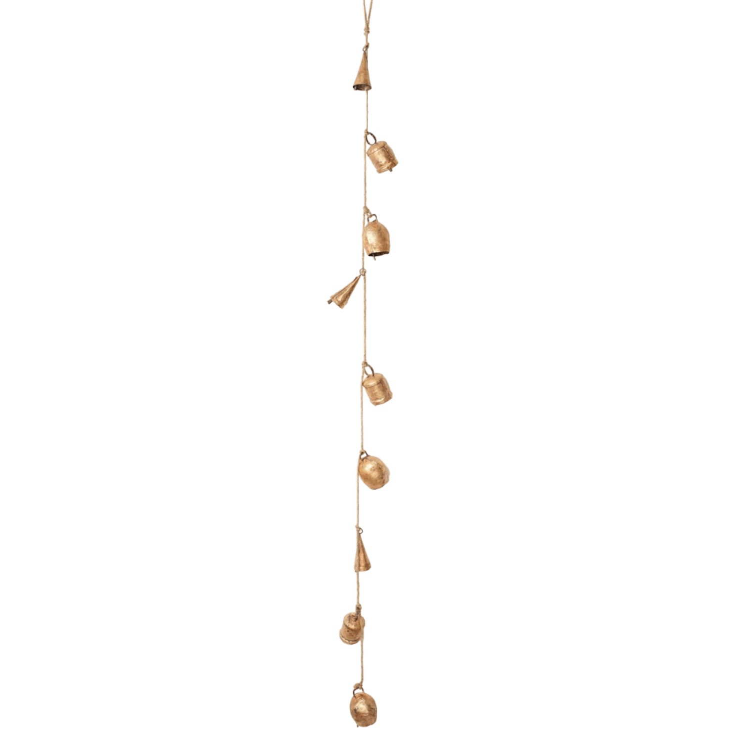 Ekaj Rustic Bell Hanging Garland 6 Ekaj Rustic Bell Hanging Garland - Image 4