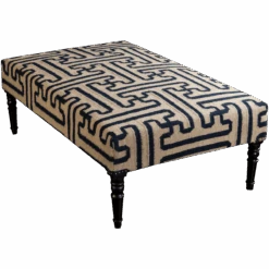 Taman Patterned Ottoman