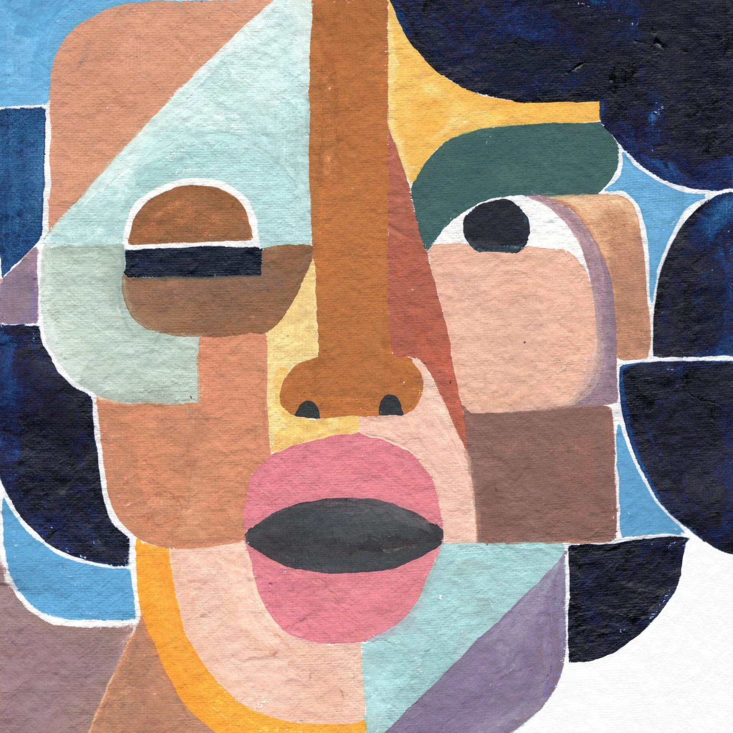 Face 4 Art Print By Justina Blakeney 3 Face 4 Art Print By Justina Blakeney