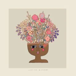 Flower Thinker 1 Art Print By Justina Blakeney