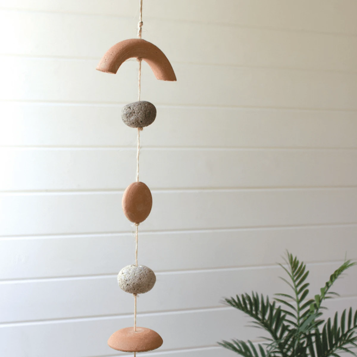 Stone And Clay Wind Chimes 5 Stone And Clay Wind Chimes - Image 3