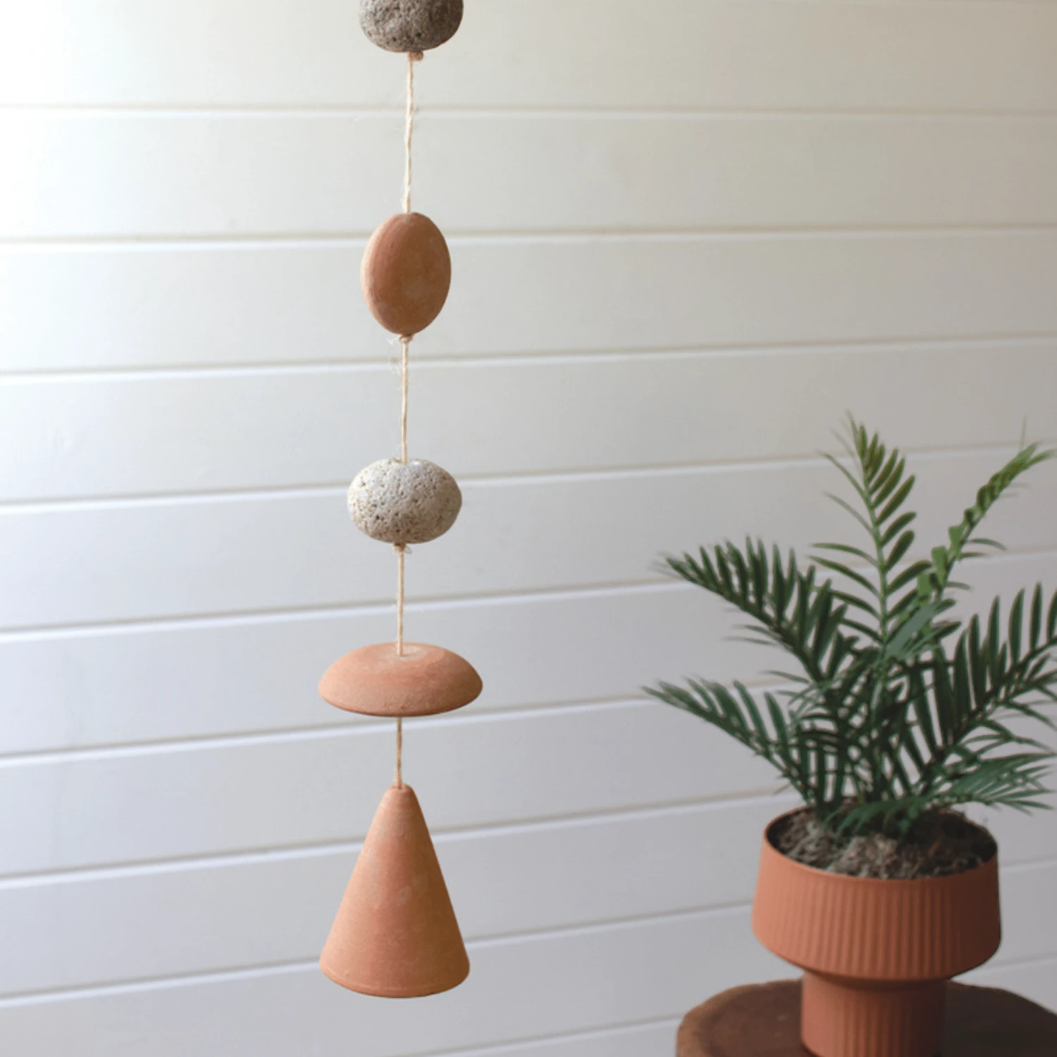 Stone And Clay Wind Chimes 4 Stone And Clay Wind Chimes - Image 2
