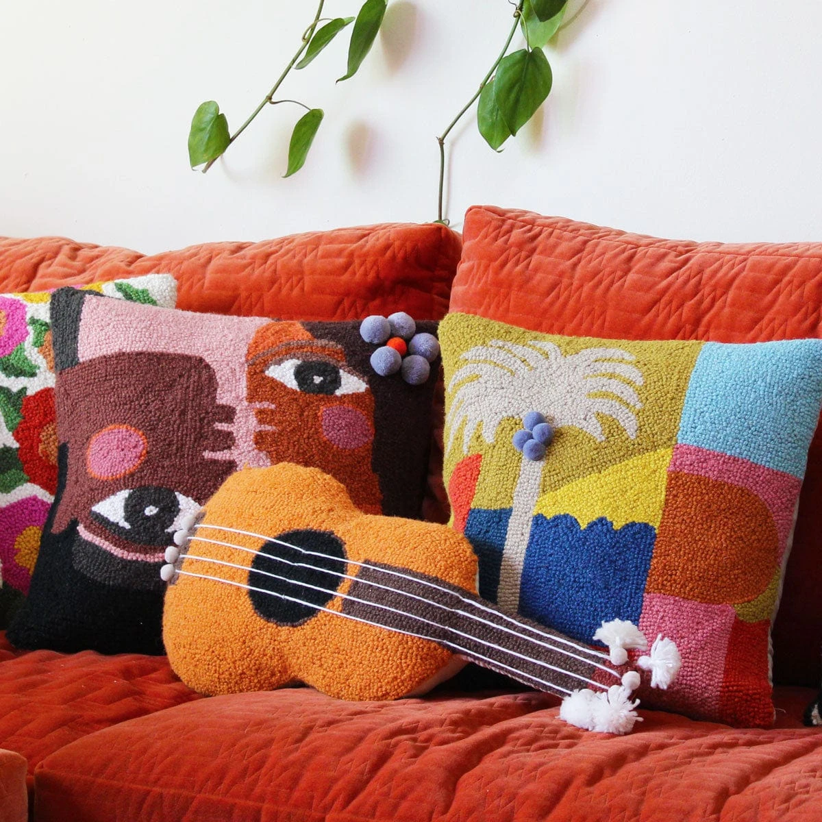 Ulani Uke Hook Pillow By Jungalow® 4 Ulani Uke Hook Pillow By Jungalow® - Image 2