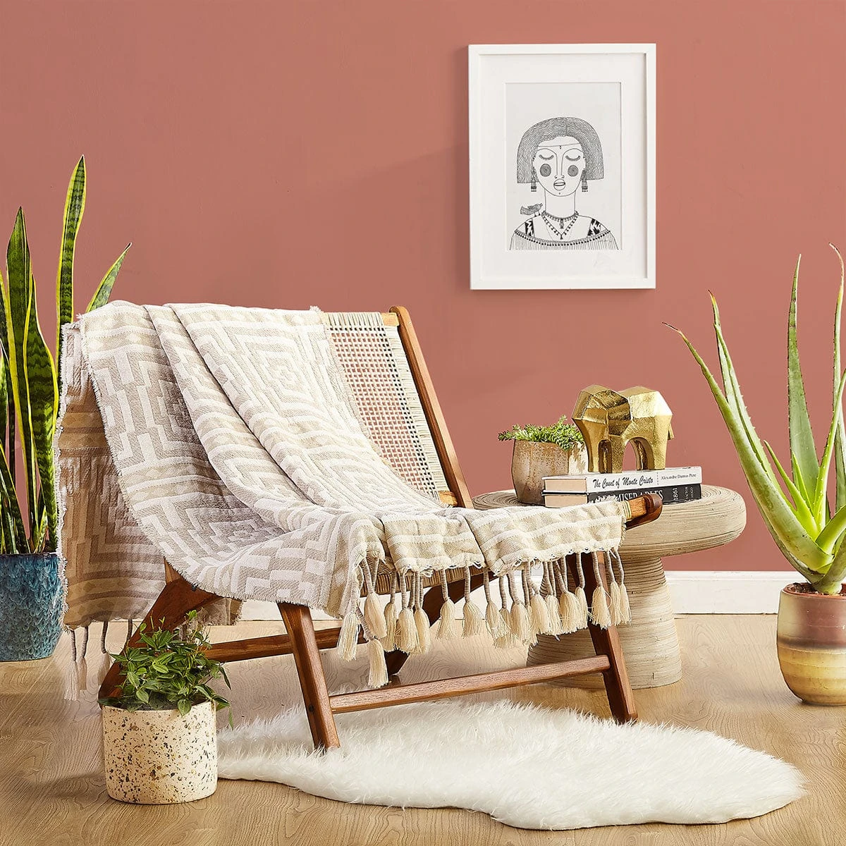 Hypnotic Throw Blanket By Jungalow® 6 Hypnotic Throw Blanket By Jungalow® - Image 4