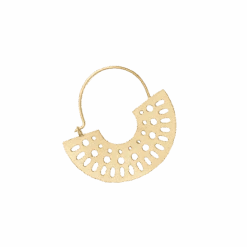 Abhaya Cutout Gold Hoop Earrings -Jungalow JMER604 PhotoRoom