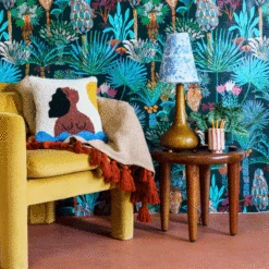 Jungalow Ladera Lamp Shade By Like A Lion™ -Jungalow JUNGALOW EYTAN BROWN LADERA