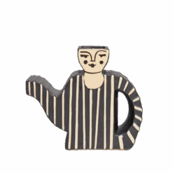 Jungalow Juniper Striped She Pot By Justina Blakeney® -Jungalow JUNGALOW JUNIPER STRIPE SHEPOT 01