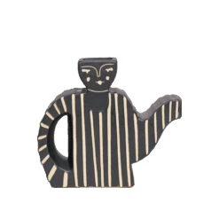 Jungalow Juniper Striped She Pot By Justina Blakeney® -Jungalow JUNGALOW JUNIPER STRIPE SHEPOT 02