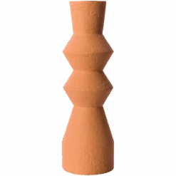 Rust Ceramic Floor Vase