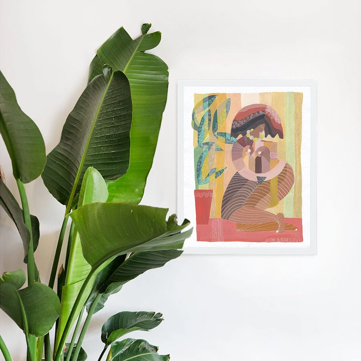 Spirals And Pearls Art Print By Justina Blakeney 4 Spirals And Pearls Art Print By Justina Blakeney - Image 2