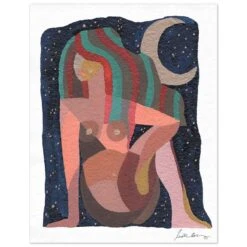 Warm Nights Art Print By Justina Blakeney -Jungalow NewArt3 Shadow ef7b3fe2 44fb 4b5b a8d4 d072e7f85f64