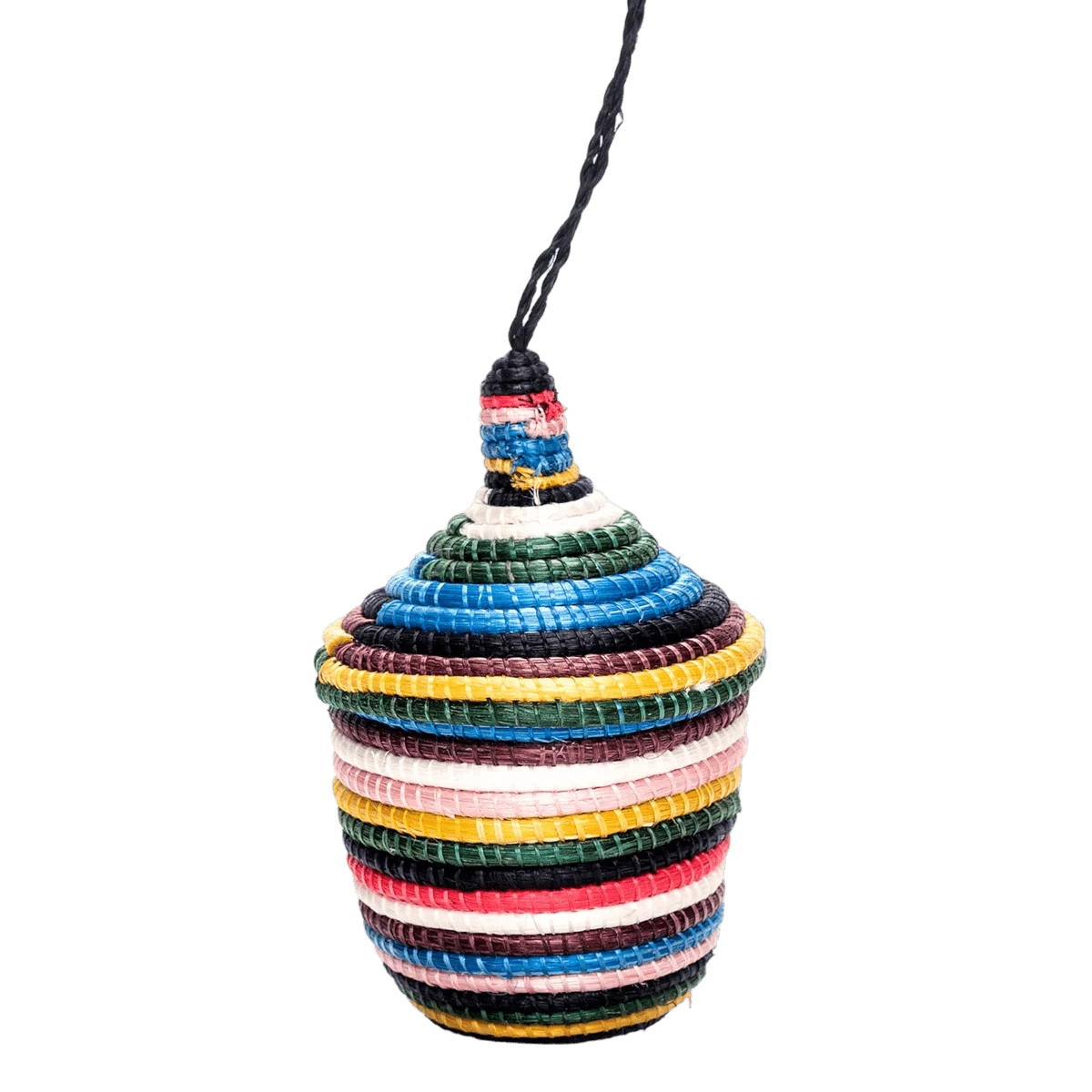 Neon & Black Basket Trio Ornaments 7 Neon & Black Basket Trio Ornaments - Image 5