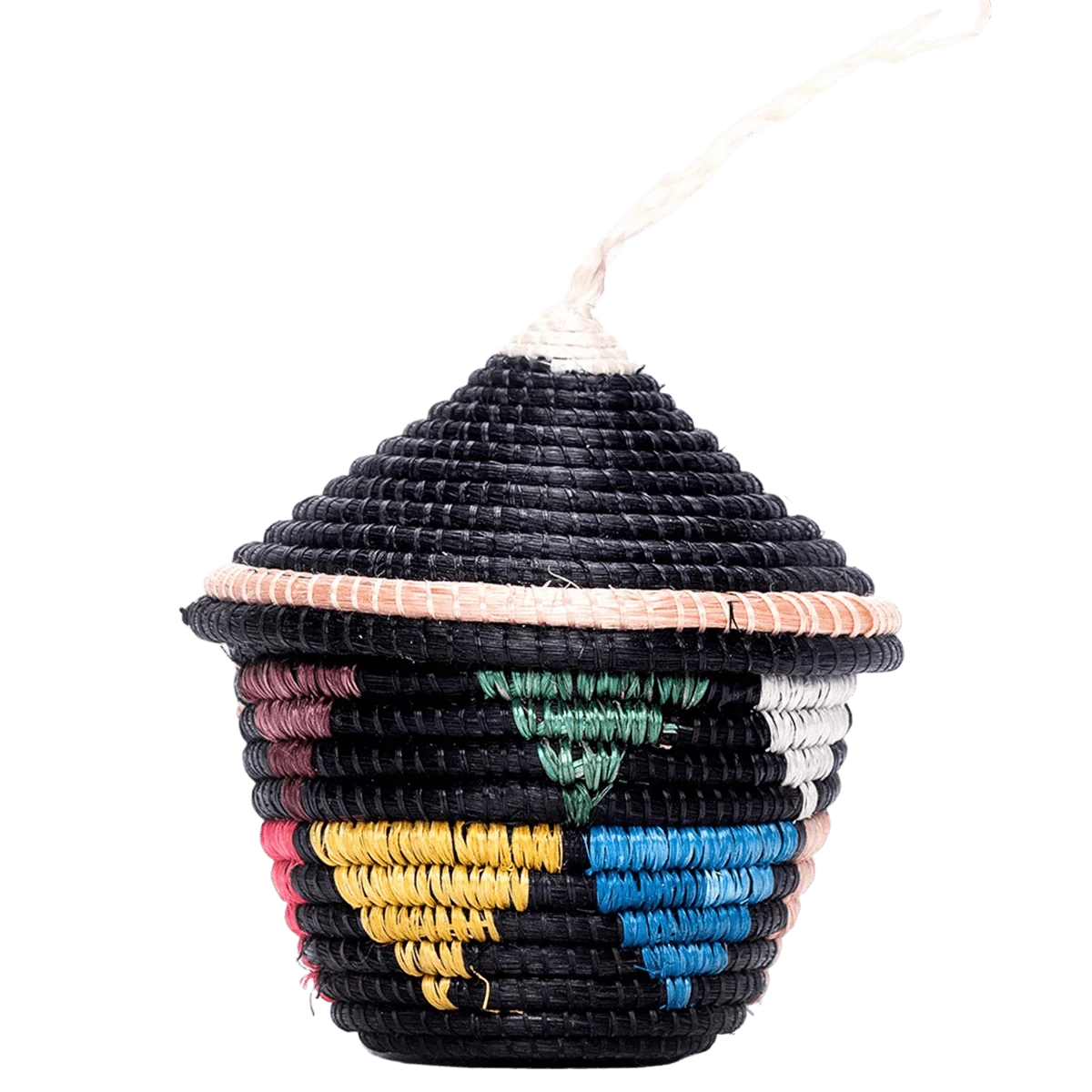 Neon & Black Basket Trio Ornaments 6 Neon & Black Basket Trio Ornaments - Image 4