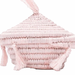 Pink Basket With Tassels Holiday Ornament 9 Pink Basket With Tassels Holiday Ornament -Jungalow OO.10250detail 1800x1800 PhotoRoom