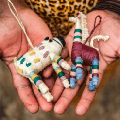 Garnet & Green Giraffe Holiday Ornament 11 Garnet & Green Giraffe Holiday Ornament -Jungalow OO.20132 OO.20127Artisan 1800x1800 PhotoRoom