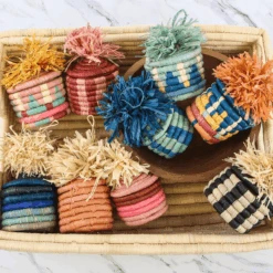 Blue Gradient Pom Pom Basket Holiday Ornament -Jungalow OO.20145OO.20146OO.20142OO.20148OO.20147OO.20143OO.20141OO.20138OO.20140 656e2ca2 f4a5 4034 b12e 8a31de44277b 1800x1800 PhotoRoom