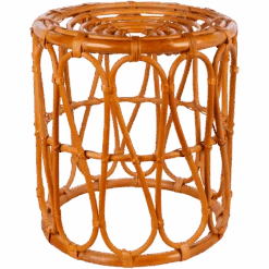 Rattan End Table