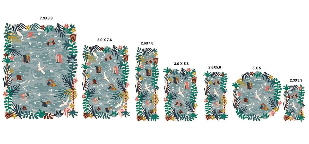 Optimism Ocean Rug By Justina Blakeney® X Loloi 7 Optimism Ocean Rug By Justina Blakeney® X Loloi - Image 5