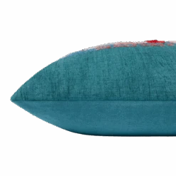 Teal Campo Pillow By Justina Blakeney® X Loloi -Jungalow P037PJB0010TEMLPIL5 18 PhotoRoom