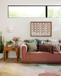 Phoenix Pillow In Sage By Justina Blakeney® X Loloi -Jungalow P175PJB0033ML00PI15 roomscene 2