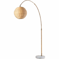 Pismo Rattan Floor Lamp
