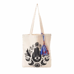 Chaman Moon Phase Canvas Cotton Tote Bag