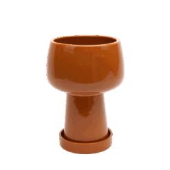 Jungalow Kaya 3-Piece Ceramic Planter By Justina Blakeney™ -Jungalow amberkayaplanter