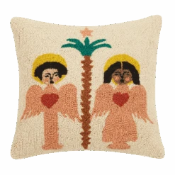Angels Sing Hook Pillow By Jungalow®
