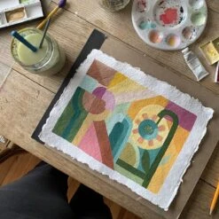 Picnic Art Print By Justina Blakeney -Jungalow artprint a8ef6155 18bd 4468 9b60 b03bcf1cdb1a