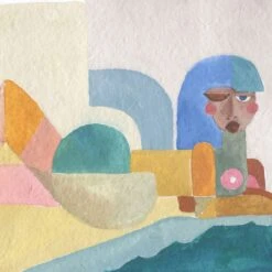 Test The Waters 2 Art Print By Justina Blakeney