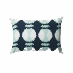 Blue Dye Oblong Pillow By Justina Blakeney® X Loloi