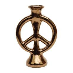 Jungalow Peace Vase By Justina Blakeney™ 25 Jungalow Peace Vase By Justina Blakeney™ -Jungalow bronze