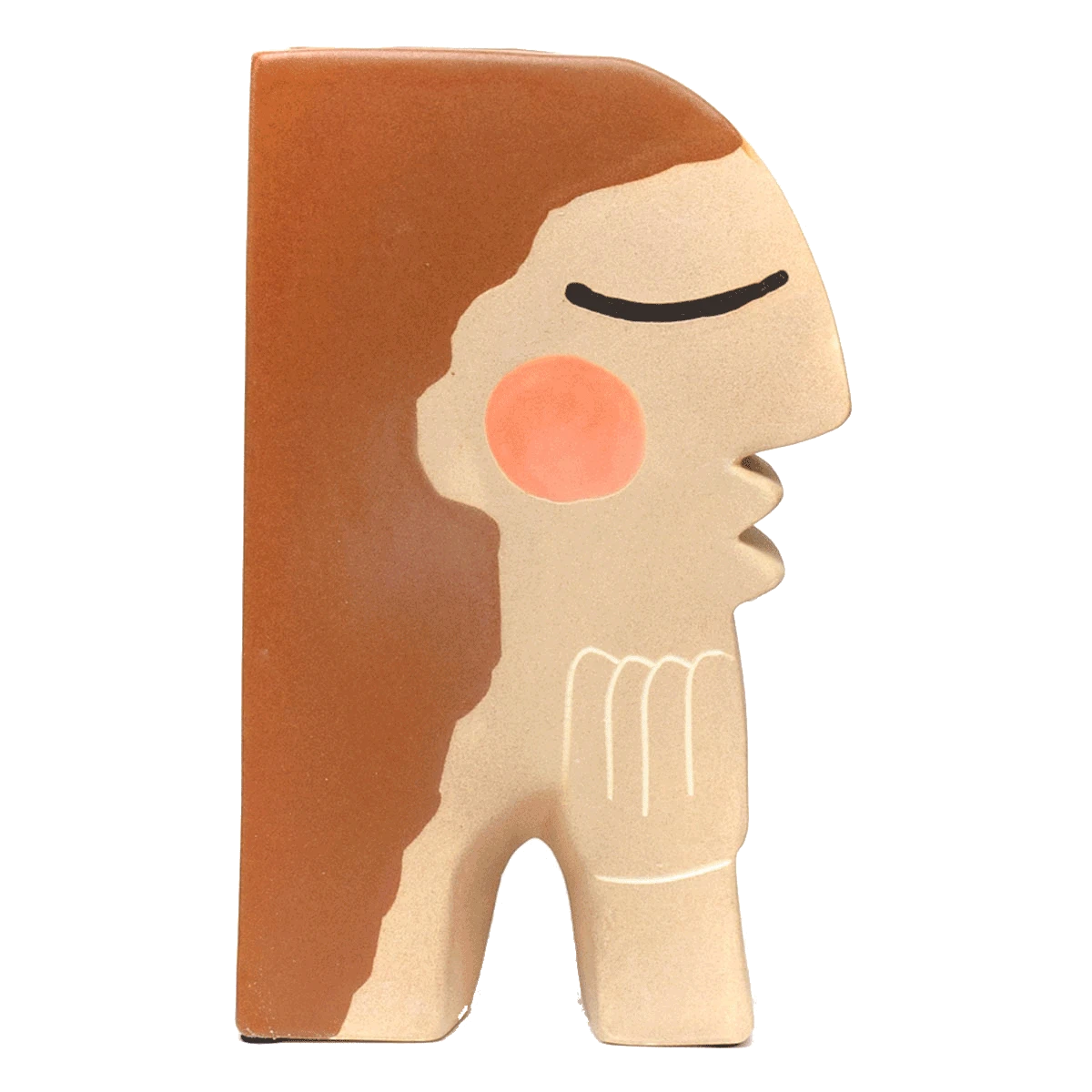 Jungalow Face Bookend Vase By Justina Blakeney™ 9 Jungalow Face Bookend Vase By Justina Blakeney™ - Image 7