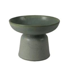 Sage Pedestal Ceramic Bowl