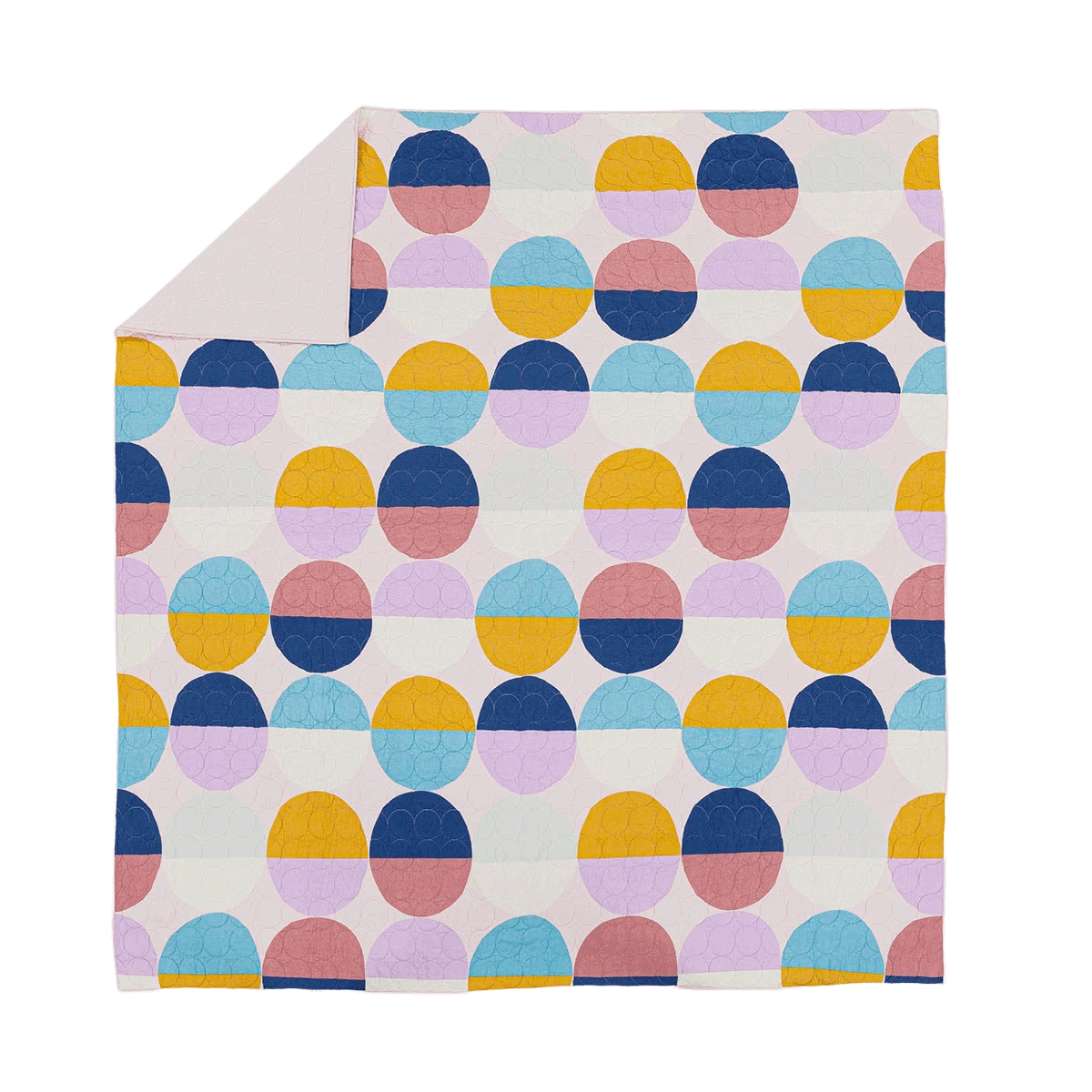 Circles Quilt Set By Ampersand 6 Circles Quilt Set By Ampersand - Image 4